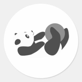 Adesivo Panda Reproduzindo (Preto)