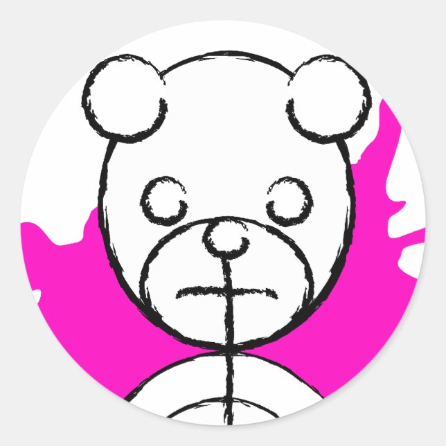 Adesivo panda splatz. (Frente)