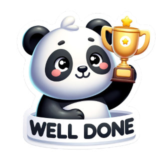 Adesivo 🐼 Panda Sticker 🌟
