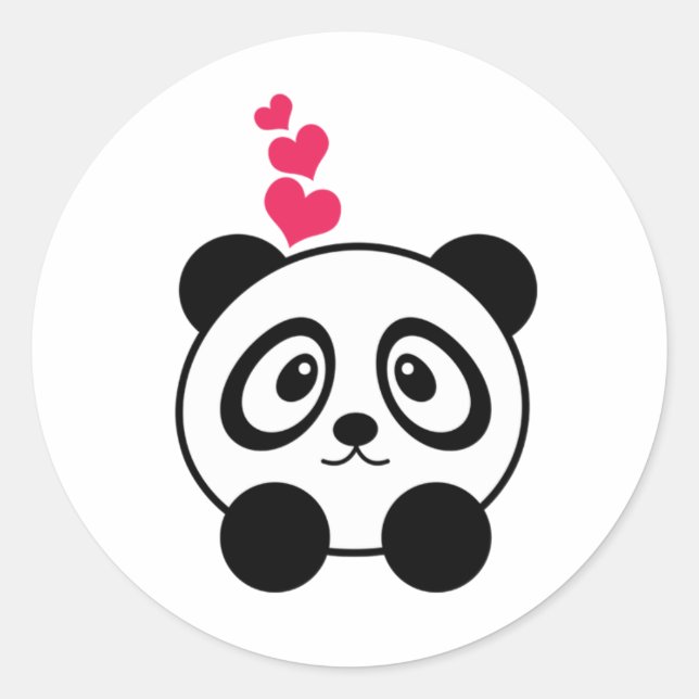 Adesivo Panda Stickers (Frente)