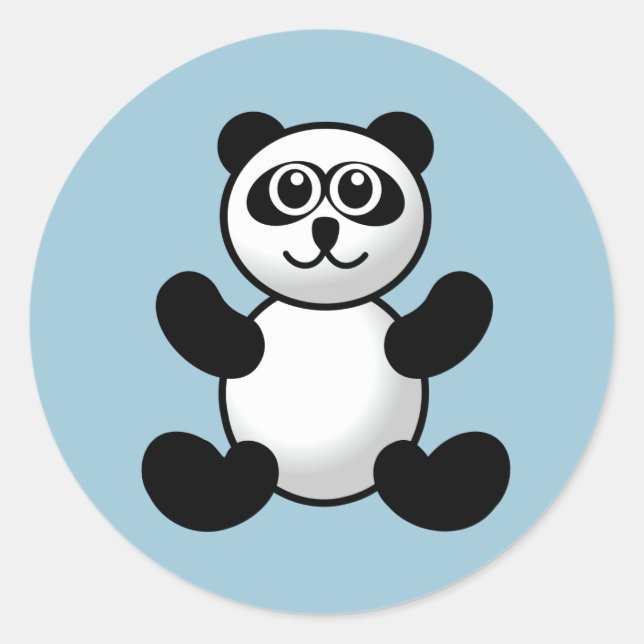 Adesivo Panda Stickers (Frente)