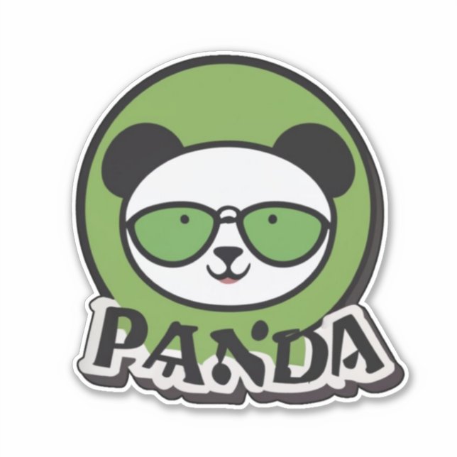 Adesivo Panda Stickers (Frente)