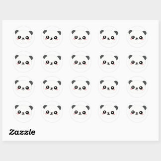 Adesivo panda stickers