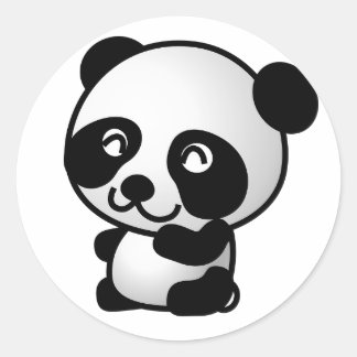 Adesivo Panda-Stickers (embalagem de 20 unidades)