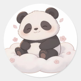 Adesivo panda,warm /cozy,healing,slow-paced,inner peace #0