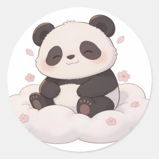 Adesivo panda,warm /cozy,healing,slow-paced,inner peace #0