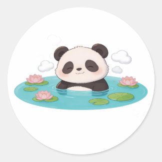 Adesivo panda,warm,healing,slow-paced,inner peace #05