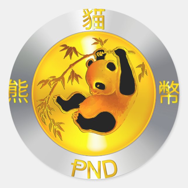 Adesivo Pandacoin Stickers (Frente)