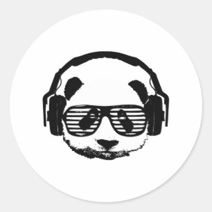 Adesivo Pandaz na casa da Dinamarca