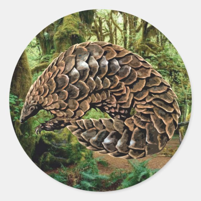 Adesivo Pangolin Sticker (Frente)