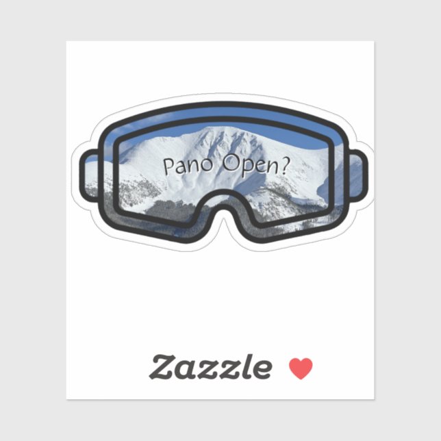 Adesivo Pano Open Custom-Cut Vinyl Sticker (Folha)