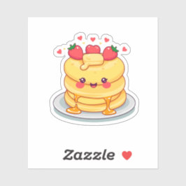 Adesivo Panquecas Felizes