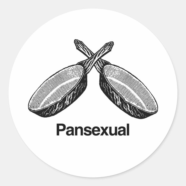 Adesivo Pansexual (Frente)