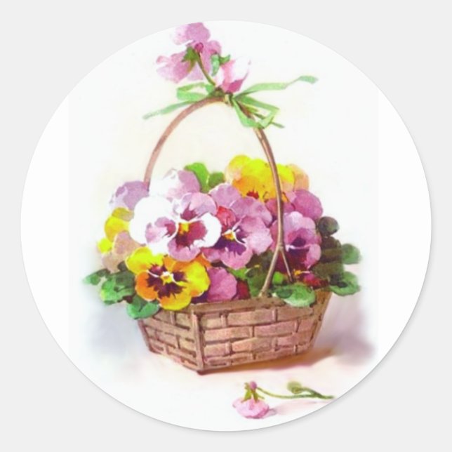 Adesivo Pansy Basket (Frente)