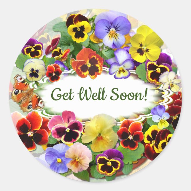 Adesivo Pansy Beauty (Frente)