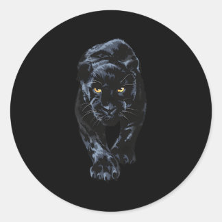 Adesivo Pantera Negra Caminhando Por Leopardo Animal Jagua