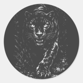 Adesivo Pantera Negra — por BurnsInHell