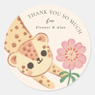 Adesivo panteras de guepardo-leopardo-chita