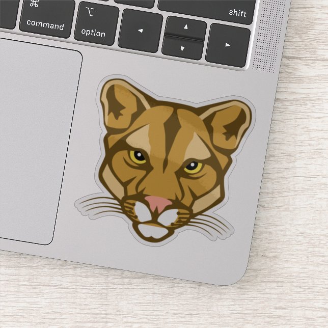 Adesivo Panthers Custom-Cut Vinyl Sticker (Detalhe)