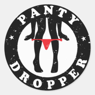 Adesivo Panty Dropper Custom-Cut Vinyl Sticker