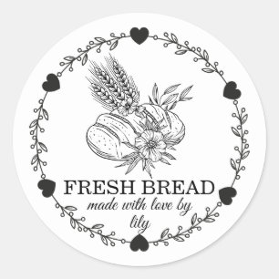 Adesivo Pão de Fermentação Natural