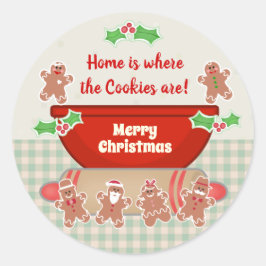 Adesivo Pão De Natal Com Piadas Personalizadas