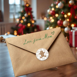 Adesivo Pão de Natal e Pão de Neve