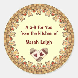 Adesivo Pão-Gengala Comida-Gift-Sticker