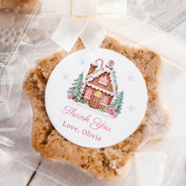 Adesivo Pão Gingerpão Casa Natal Aniversário Obrigado
