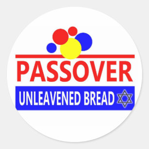 Adesivo Pão Unleavened do Passover