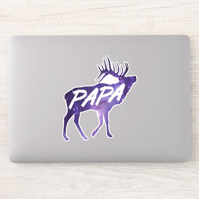 Adesivo Papa Deer Sticker (Computador)