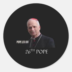 Adesivo Papa deus abençoe Leo Xiv 26º Papa