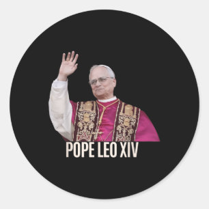 Adesivo Papa deus abençoe Leo Xiv 26º Papa