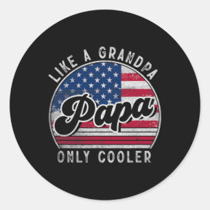 Adesivo Papá Engraçado Como Um Avô Só Nos Incomoda America