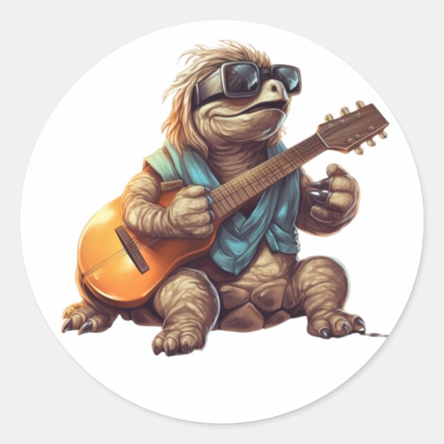 Adesivo Papa Galápagos das Ilhas Paraíso Galápagos (Frente)