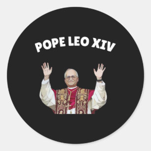 Adesivo Papa Leão Xiv - Novo Papa Católico Leo Xiv