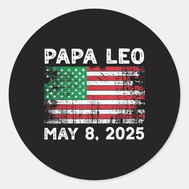 Adesivo Papa Leo (Frente)