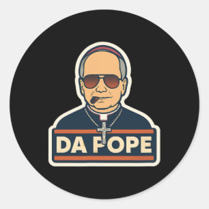 Adesivo Papa Robert Prevost - Papa Leo Xiv - Do Papa