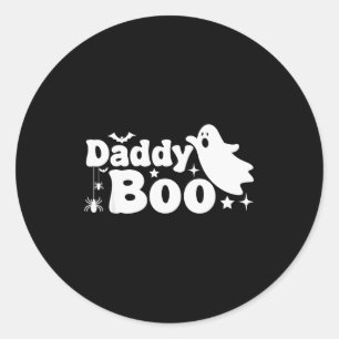 Adesivo Papai Boo Fantasma Engraçado Halloween Família Com