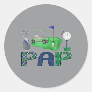 Adesivo Papai do Menino de Aniversário Buraco em Um Esport