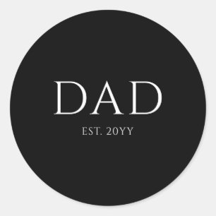 Adesivo Papai Est Moderno Camisa Nova Promovido Para Papai