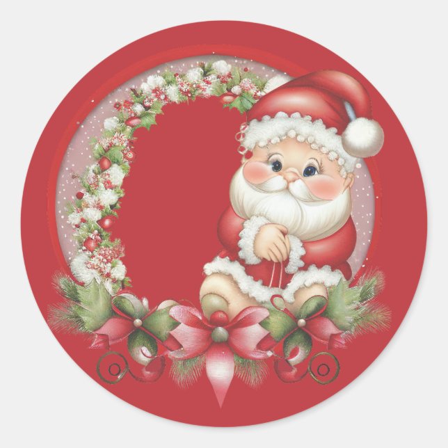 Adesivo Papai Noel (Frente)