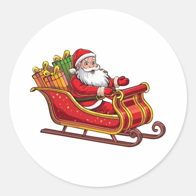 Adesivo Papai Noel (Frente)