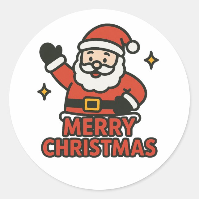 Adesivo Papai Noel (Frente)