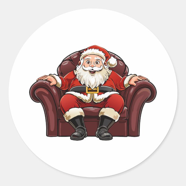 Adesivo Papai Noel (Frente)