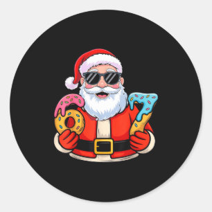 Adesivo Papai Noel 67 Sorvete Gotejamento Natal