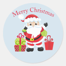 Adesivo Papai Noel c/Presentes