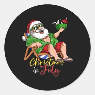 Adesivo Papai Noel de Natal em Julho 3