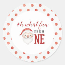 Papai Noel de Natal Primeiro Aniversário
