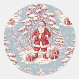 Adesivo Papai Noel de toile de Natal